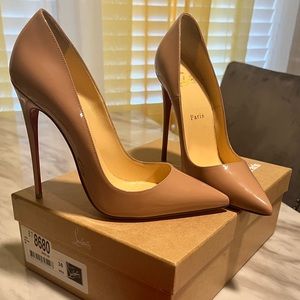 So Kate 120MM Patent Pump 8B/38EU NUDE